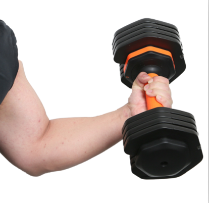 Halter met verstelbaar gewicht: fitnessgenoot